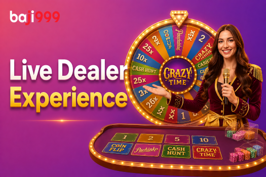 How Crazy Time Works on Baji999: Live Dealer Experience