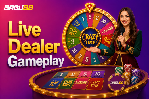 How Crazy Time Works on Babu88 — Live Dealer Gameplay