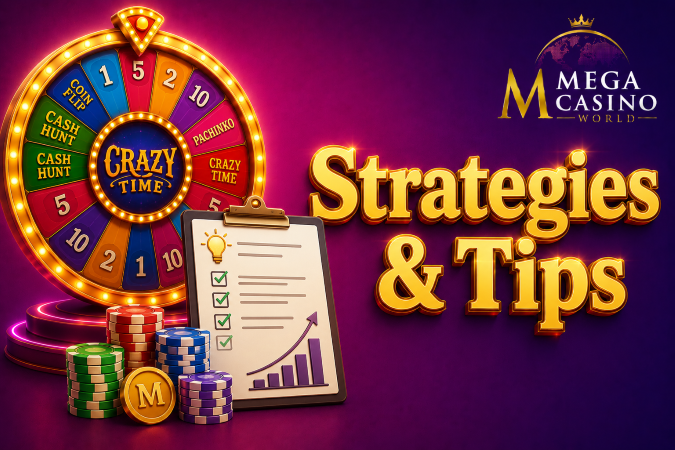 Crazy Time Strategies and Effective Tips From Mega Casino World