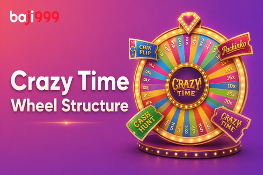 How Crazy Time Works on Baji999 — The Wheel Structure
